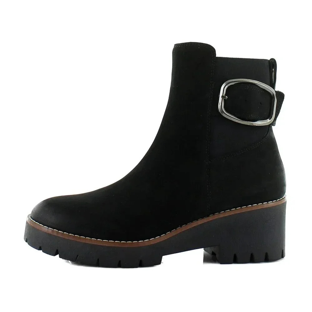 Blondo Dahlia Women's Boots Black Nubuck. Sz: 7